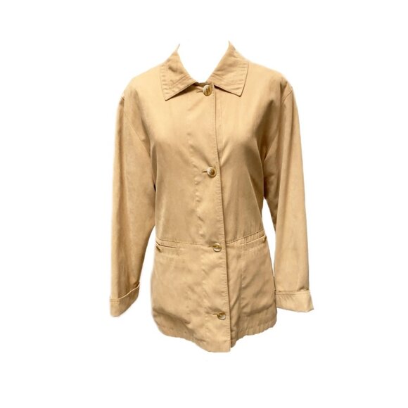 1970's Mod Faux Suede Long Sleeve Jacket